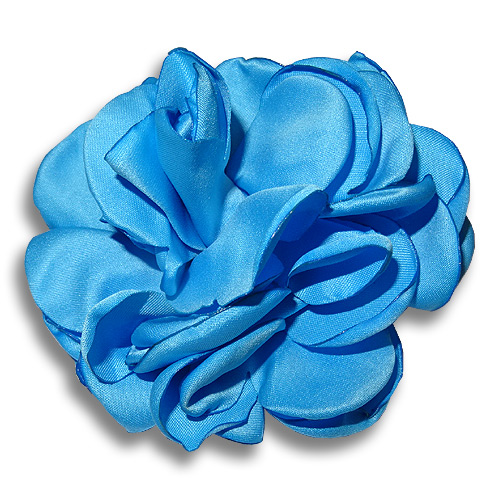 Blue rose silk flower hair clip Blue rose silk flower hair clip