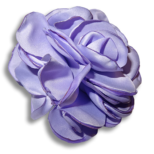 Lavender rose silk flower hair clip Lavender rose silk flower hair clip