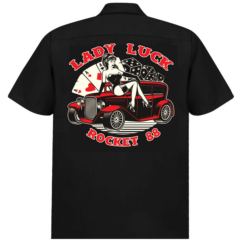 Lady Luck Black Workshirt Lady Luck Black Workshirt