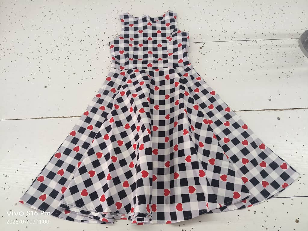 Rhiannon Lee Dress – Gingham Heart print Rhiannon Lee Dress – Gingham Heart print