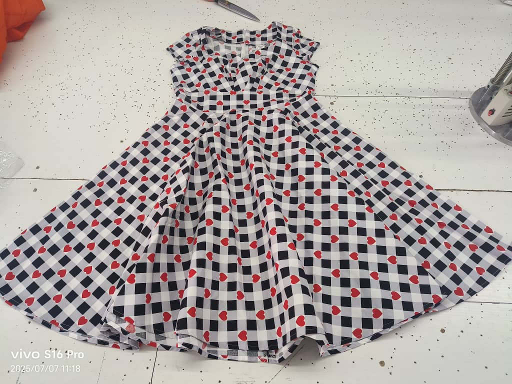 Sheridan Kate Dress - Gingham Heart Sheridan Kate Dress - Gingham Heart