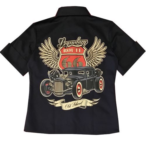 Route 66 Work shirt - Black Route 66 Work shirt - Black