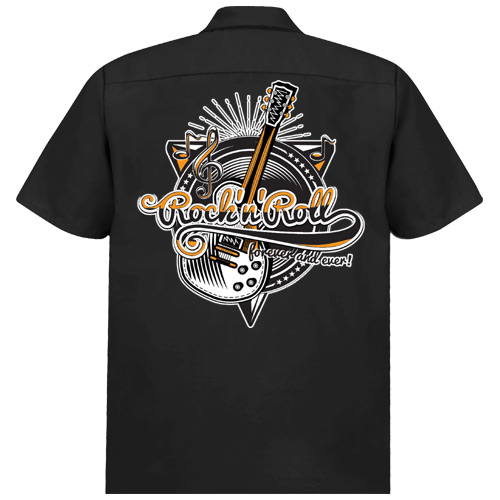 Rock'n'Roll Workshirt - Black Rock'n'Roll Workshirt - Black