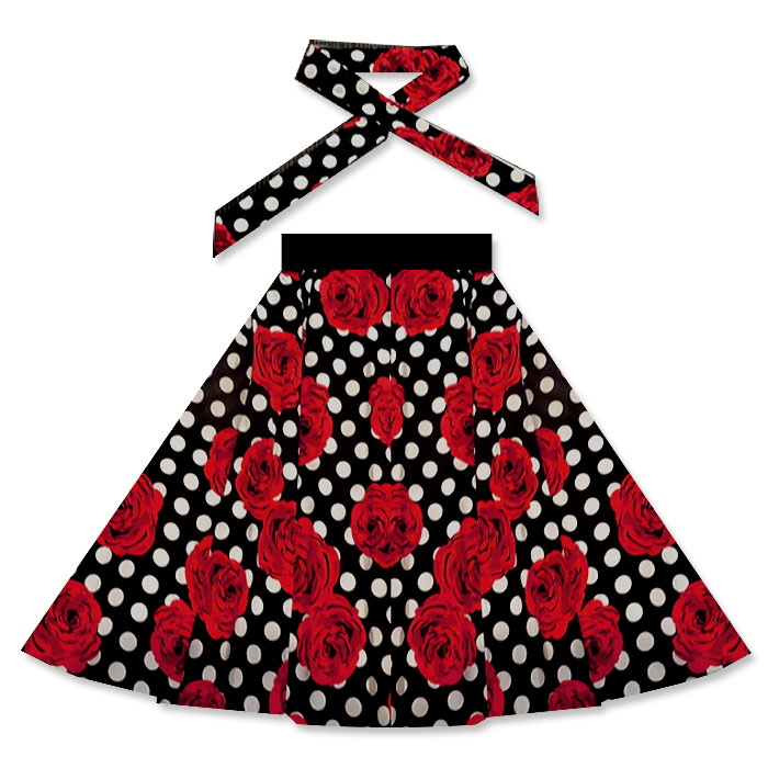 Full circle skirt - Rose Full circle skirt - Rose