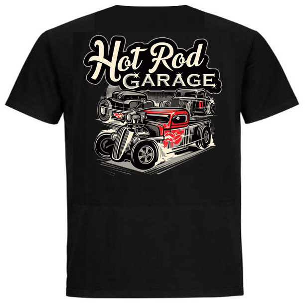 Hot Rod Garage T-Shirt  Hot Rod Garage T-Shirt